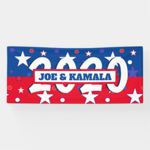 Joe und Kamala Patriotic feierliche politische Banner