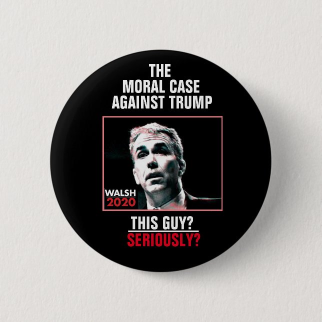 Joe Walsch Button (Vorderseite)