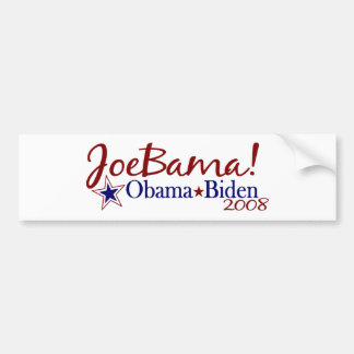 JoeBama (Obama Biden 2008) Autoaufkleber
