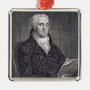 Joel Barlow (1754-1812), graviert durch Asher Ornament Aus Metall