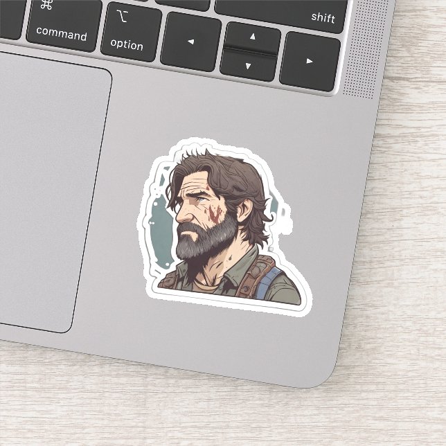 Joel Miller Badass Aufkleber (Detail)