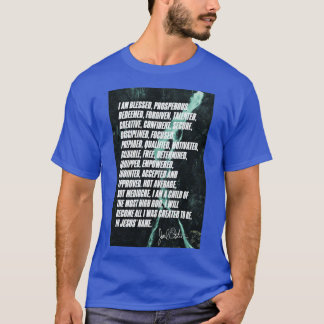 Joel Olsteen Zitat Mädchen T-Shirt