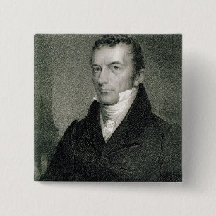 Joel Roberts Poinsett (Stich) Button