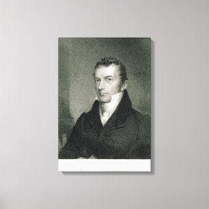 Joel Roberts Poinsett (Stich) Leinwanddruck