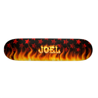Joel Skateboardfeuer und Flammenentwurf Skateboard