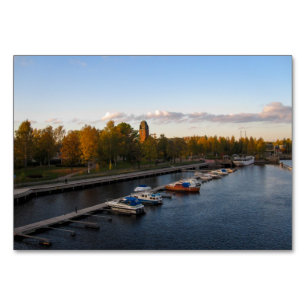 Joensuu im Sommer Tischnummer