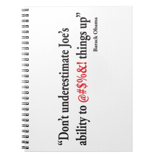 Joes-Abiklitry Notizblock (Vorderseite)