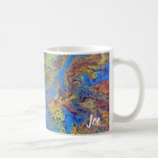 Joe's Abstrakte Kunst - Radikale Inseln - Kaffeeku Kaffeetasse