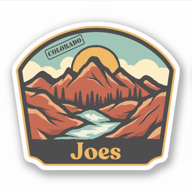 Joes, Colorado Sticker (Vorderseite)