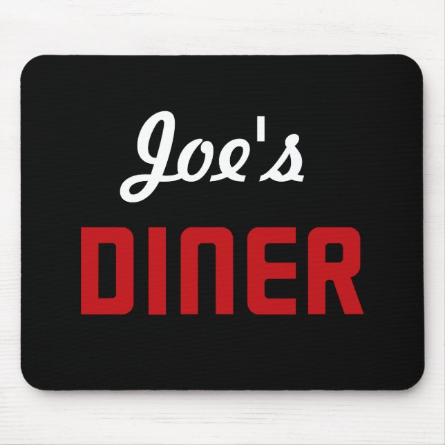 Joe's Diner Mousepad (Vorne)