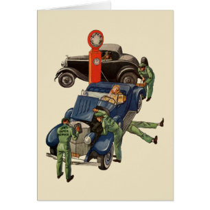 Joe's Full-Service-Tankstelle, Vintage-Unternehmen