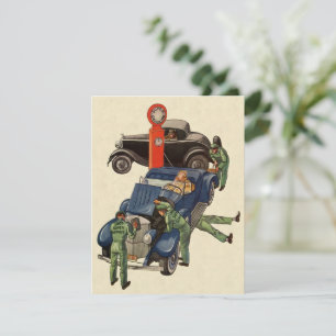 Joe's Full-Service-Tankstelle, Vintage-Unternehmen