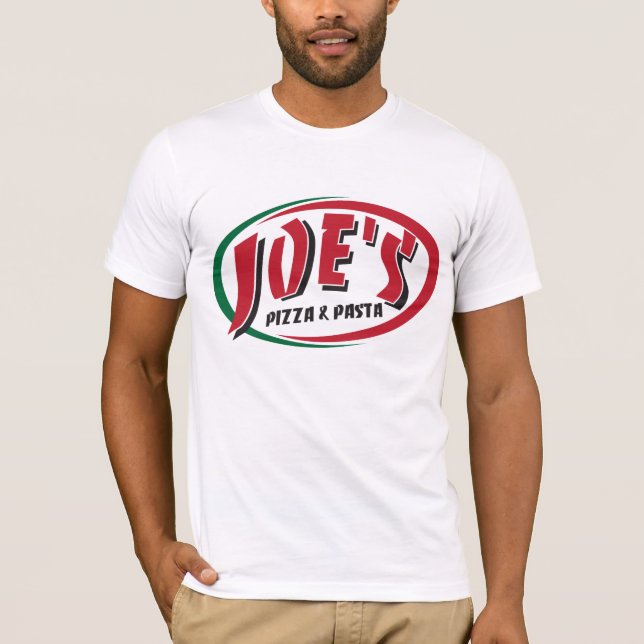 Joes Pizza u. Teigwaren T-Shirt (Vorderseite)