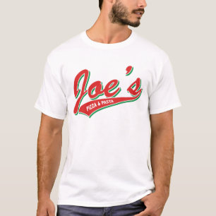 Joes Pizza u. Teigwaren T-Shirt