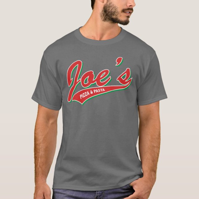 Joes Pizza u. Teigwaren T-Shirt (Vorderseite)