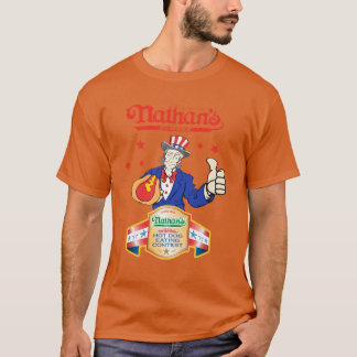 Joey Chestnut Nathans Hot Dog Eating Fourth Of Jul T-Shirt