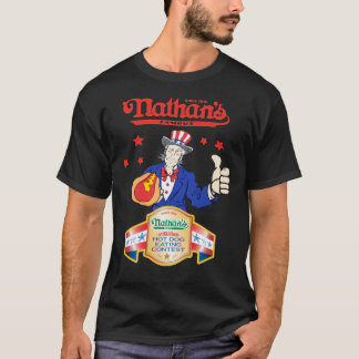 Joey Chestnut Nathans Hot Dog Essen 4. Juli T-Shirt