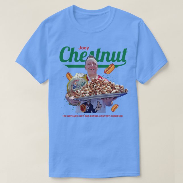 Joey Chestnut T-Shirt (Design vorne)