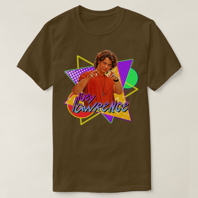 Joey Lawrence WHOA 80er Sitcom Icon T-Shirt (Design vorne)