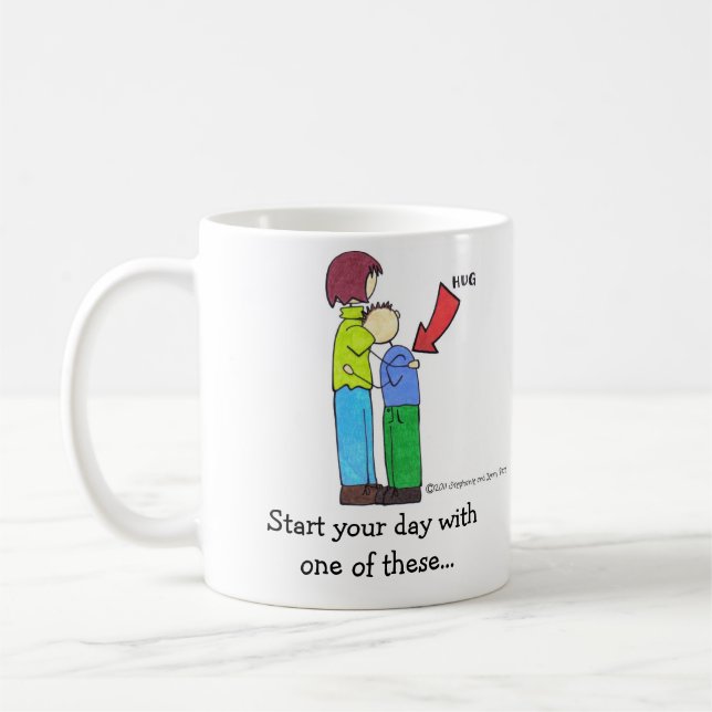 Joey und Mama-Tasse Tasse (Links)