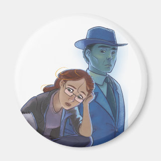 Joey und Rosa Kühlschrankmagnet Magnet