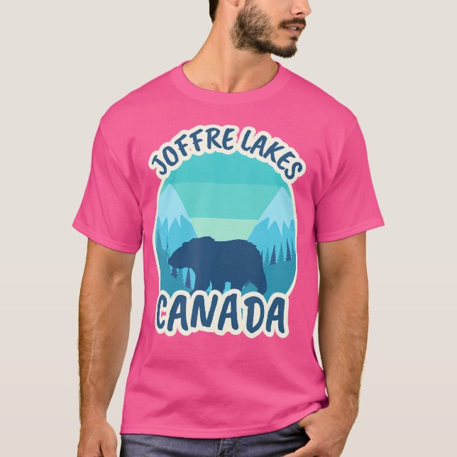 Joffre Seen Kanada Wandern T-Shirt (Vorderseite)
