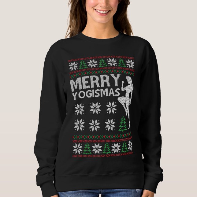 Joga Christmas Ugly Sweater Sweatshirt (Vorderseite)