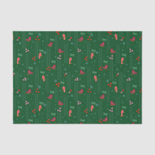 Jogeln Weihnachtsgrün Seidenpapier