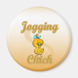 Joggen Chick Magnet