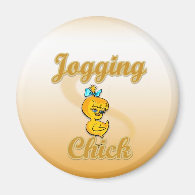 Joggen Chick Magnet (Vorne)