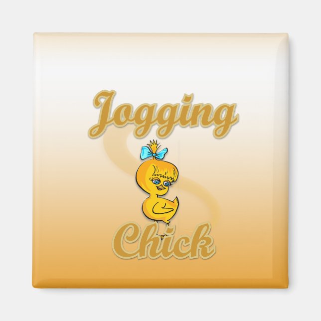 Joggen Chick Magnet (Vorne)