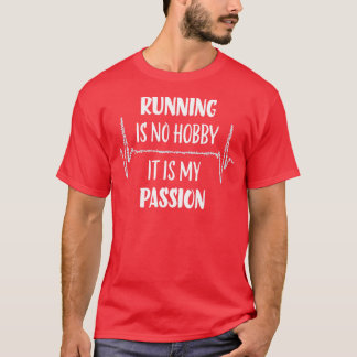 Joggen Heartbeat Marathon Triathlon T-Shirt