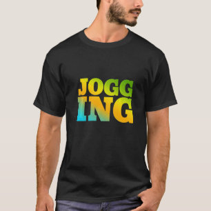 Joggen in Naturfarben T-Shirt