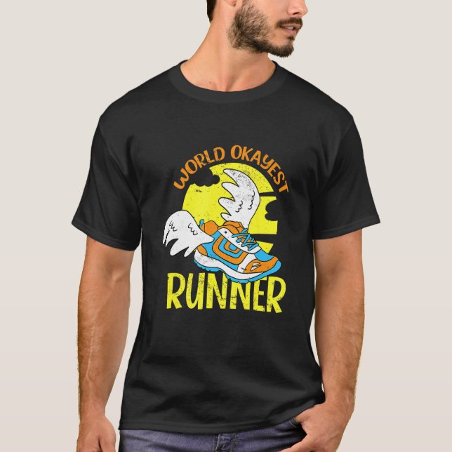 Joggen Jogger Runner Marathon 42 km 3 T-Shirt (Vorderseite)