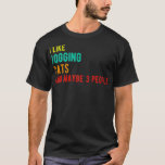 Joggen Katzen Geburtstag lustig Ich mag Joggen Kat T-Shirt<br><div class="desc">Joggen Katzen Geburtstag lustig Ich mag Joggen Katzen und vielleicht 3 Personen. Come shop modische und komfortable Introvertierte T - Shirt! Besuchen Sie uns und entdecken Sie etwas,  das für Sie perfekt ist. Verpassen Sie nicht!</div>