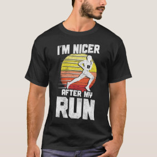 Joggen laufen Ich bin nackter nach meinem Run Vint T-Shirt