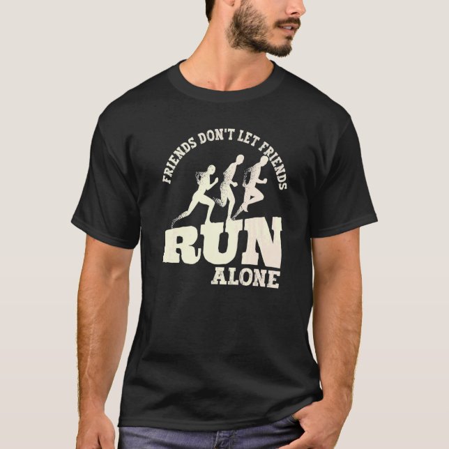 Joggen Runner Run Matching Running Friends Premiu T-Shirt (Vorderseite)
