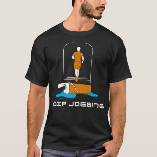 Joggen und Trinken T-Shirt