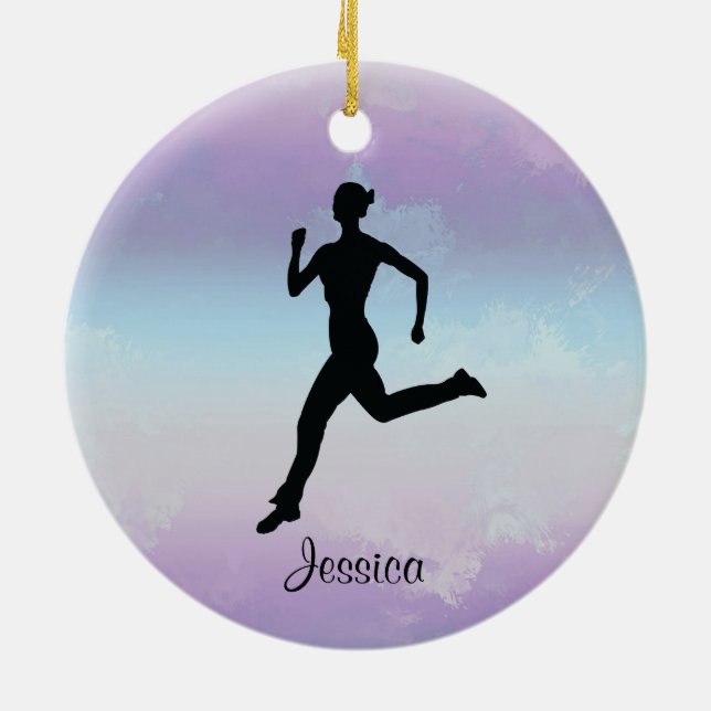 Jogger Runner Ornament (Hinten)