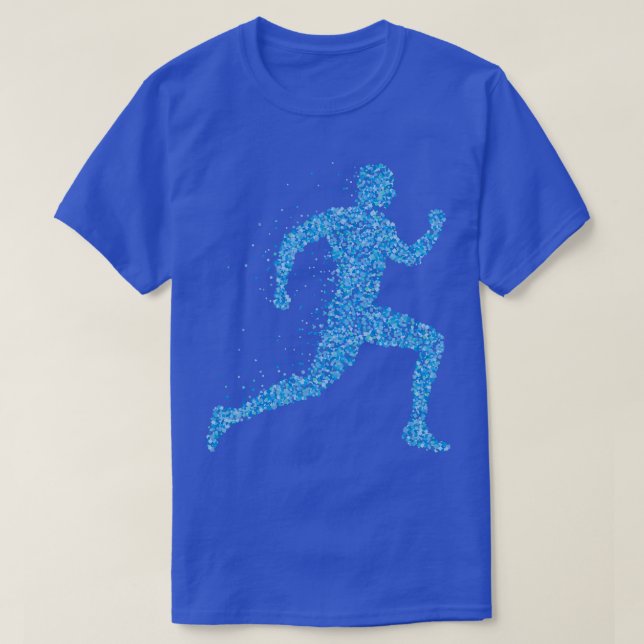 Jogger Runner Sport Fitness Marathon T-Shirt (Design vorne)