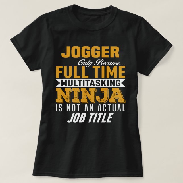 Jogger T-Shirt (Design vorne)