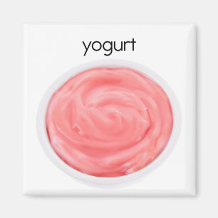 Jogurt-Kühlschrank-Magnet Magnet