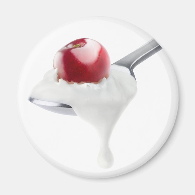 Jogurt-Spoon Magnet (Vorne)