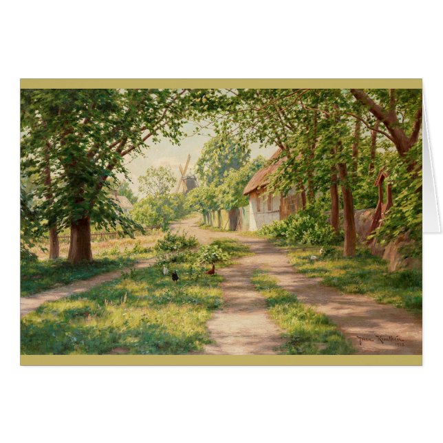 Johan Krouthén Sommarlandskap CC0447 (Vorderseite (Horizontal))