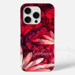 Johana - aufregende rote Schatten und dein Individ Case-Mate iPhone Hülle