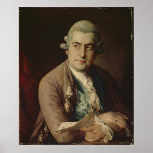 Johann Christlich Bach, 1776 Poster