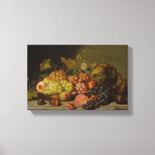 Johann Georg Seitz Vintag Fruit Leinwanddruck