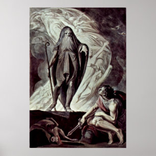 Johann Heinrich Fusel- Tiresias scheint Ulysses zu Poster