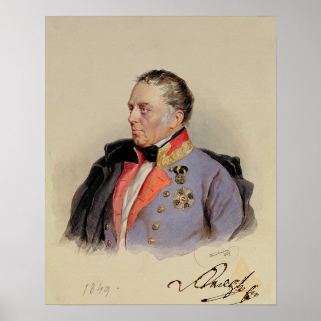 Johann Joseph Wenzel Poster (Vorne)