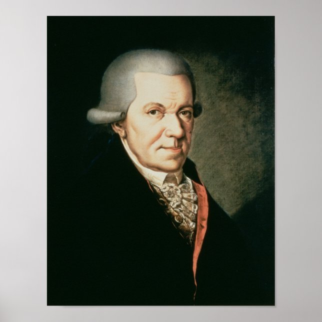 Johann Michael Haydn , Bruder des Komponisten Poster (Vorne)